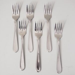 Oneida Flight-Reliance Salad Forks - 6 Pieces